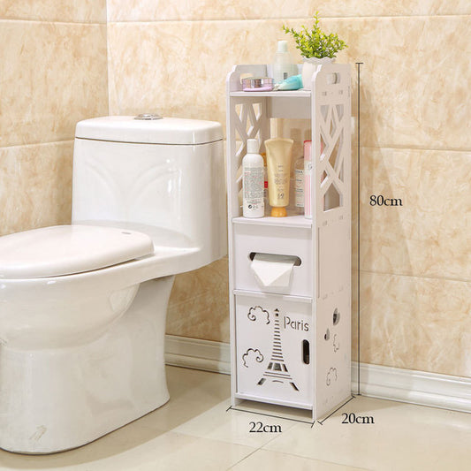 Bedroom Floor Toilet Storage Cabinet
