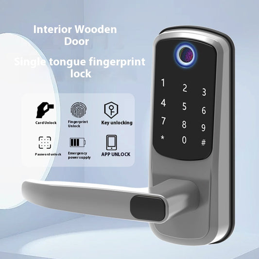 Single Tongue Fingerprint Lock Bedroom Office
