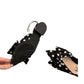 French-style Pointed-toe Bow-embellished Closed-toe Sandals For Women