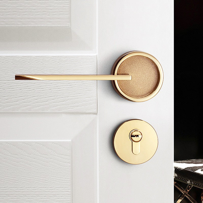 Bedroom Door Lock Magnetic Mute Simple