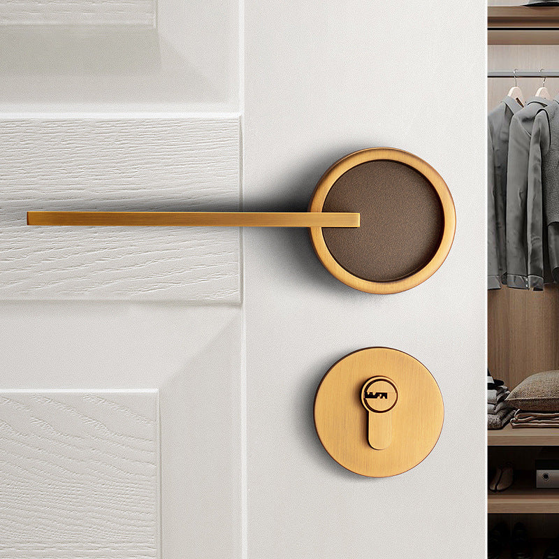 Bedroom Door Lock Magnetic Mute Simple