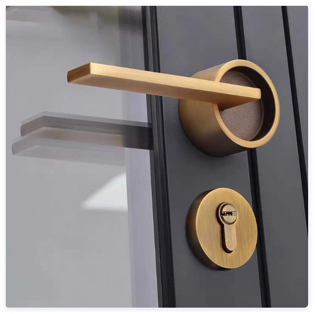 Bedroom Door Lock Magnetic Mute Simple