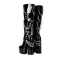 Extra-thick High Heel Plus-size Thigh-high Boots For Women