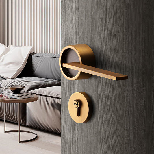 Bedroom Door Lock Magnetic Mute Simple