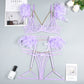 Christma Chains Lace Sexy Lingerie Women Underwear Bra Pa