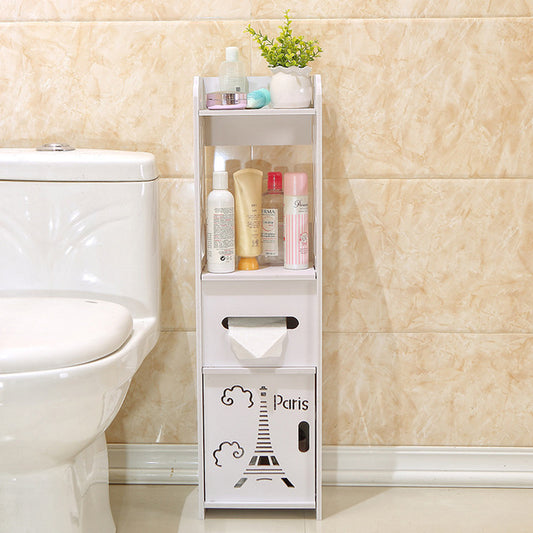 Bedroom Floor Toilet Storage Cabinet