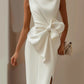 Bow-knot Fashion Sleeveless Midi Dress