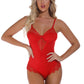 Sexy Lingerie Lace Sheer Lingerie Open Back Bodysuit Lingerie